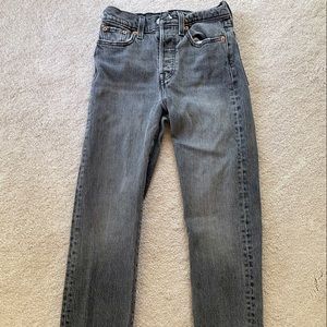 Levi’s Wedgie Straight Size 23 Black Denim